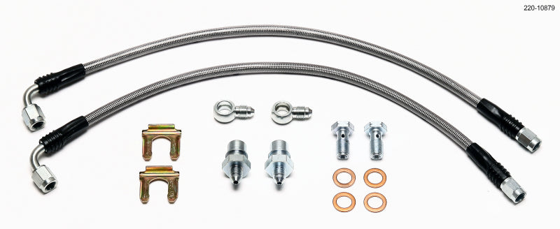 Wilwood Flexline Kit Traseiro Mini Cooper com Combinação de Pinça de Freio de Estacionamento