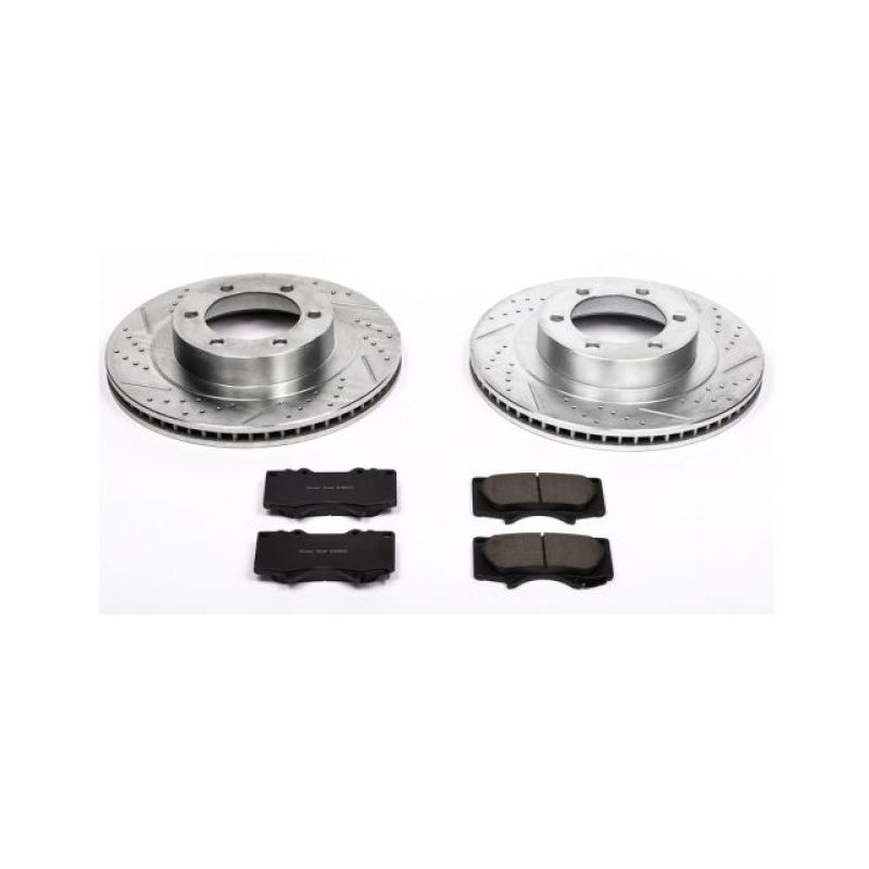 Power Stop 03-09 Lexus GX470 Kit de freno delantero Z23 Evolution Sport