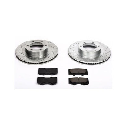 Power Stop 03-09 Lexus GX470 Kit de freno delantero Z23 Evolution Sport