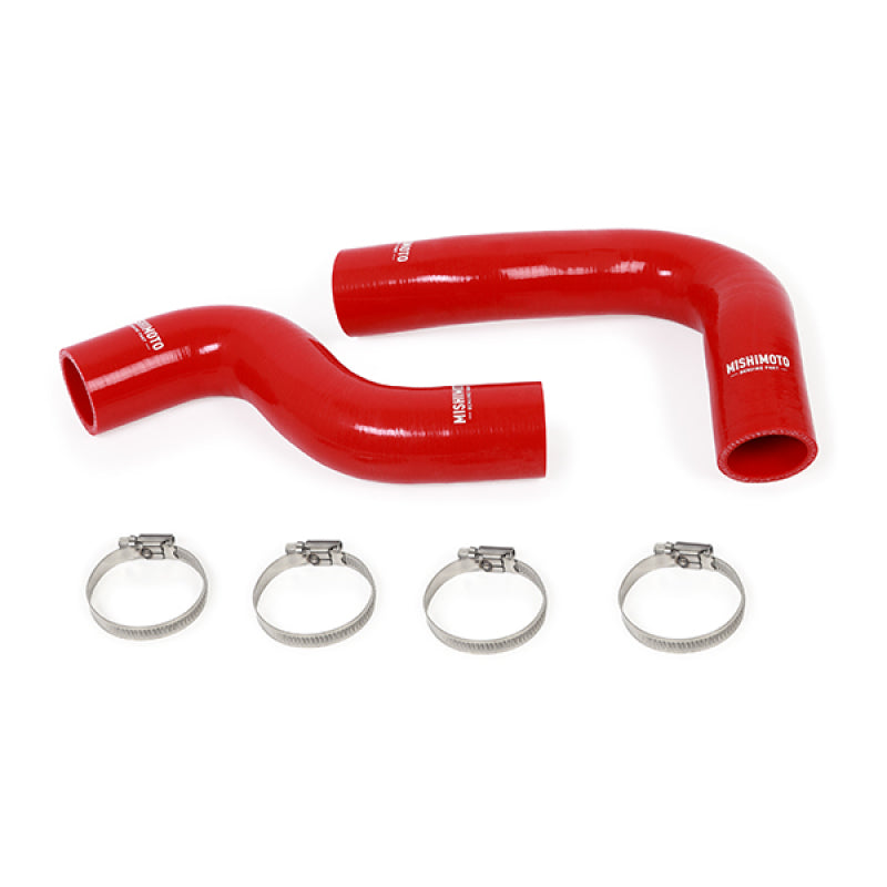 Mishimoto 92-00 Subaru WRX/STI Turbo Kit de manguera de radiador de silicona - Rojo