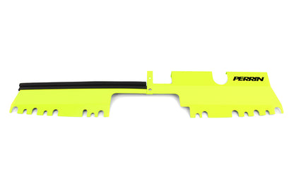 Cubierta de radiador amarillo neón Perrin 2015 WRX/STi