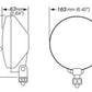 Hella 500 Series 12V Black Magic Halogen Driving Lamp Kit