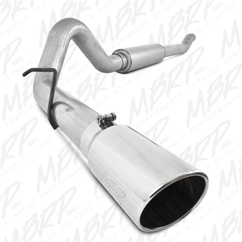 MBRP 2003-2007 Ford F-250/350 6.0L EC/CC Cat Back de un solo lado (Stock Cat)