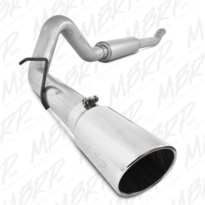 MBRP 2003-2007 Ford F-250/350 6.0L EC/CC Cat Back de un solo lado (Stock Cat)