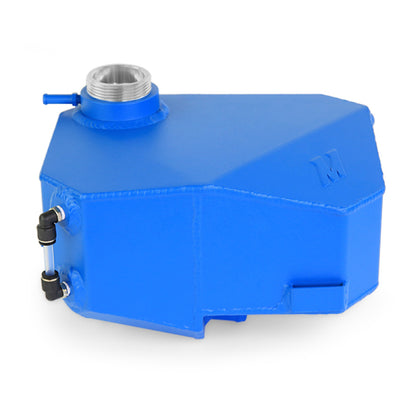 Tanque de expansão de alumínio Mishimoto 2013+ Ford Focus ST/2016+ Focus RS - Azul enrugado