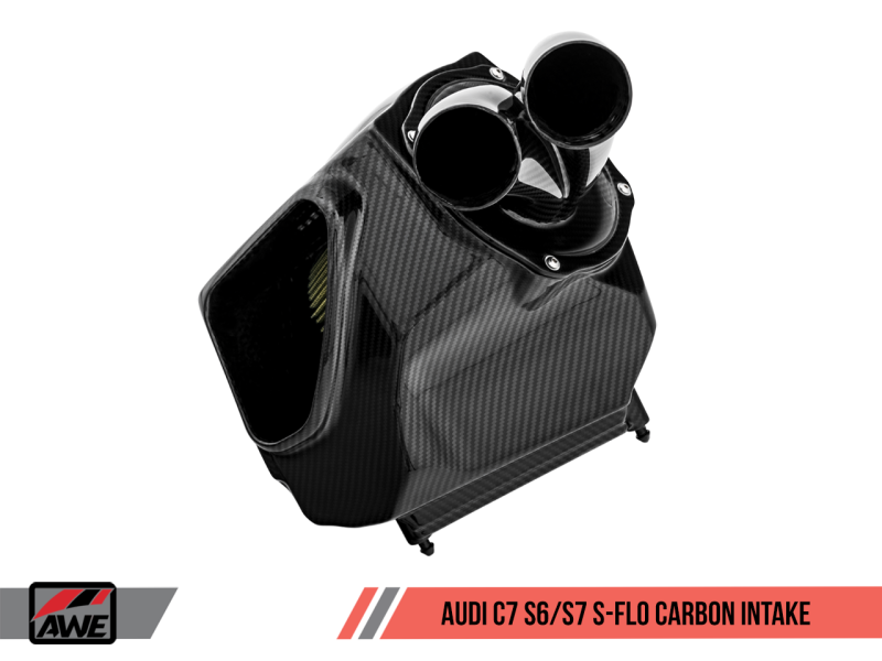 AWE Tuning Audi C7 S6 / S7 4.0T S-FLO Carbon Intake V2