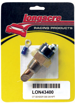 Longacre Racing - Sensor de temperatura do óleo 300 graus 1/2 NPT (43400)