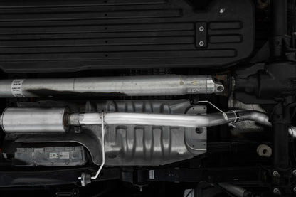 MBRP 2021+ Ford F-150 Powerboost Hybrid Salida de un solo lado de 3 pulgadas - T304