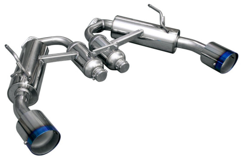 Escape HKS Q50 VQ37 Dual Hi-Power con punta de titanio Catback