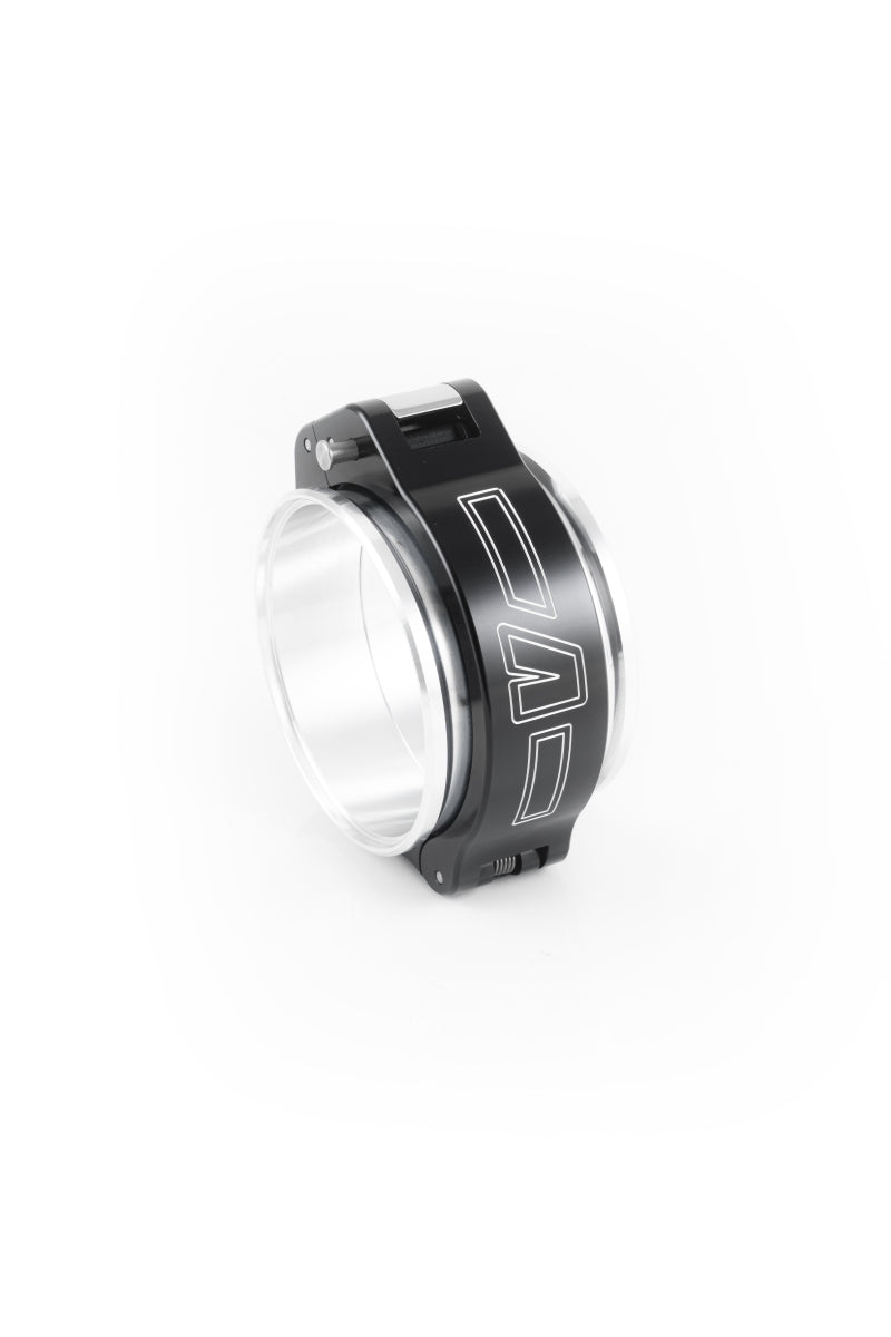 Vibrante 3,5 pol. OD Aluminizado HD 2.0 Conjunto de Braçadeira - Preto Anodizado