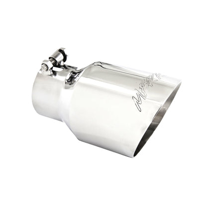 MBRP Punta universal 4,5 pulg. DE Pared doble Ángulo Entrada de 3 pulg. Longitud de 8 pulg. T304