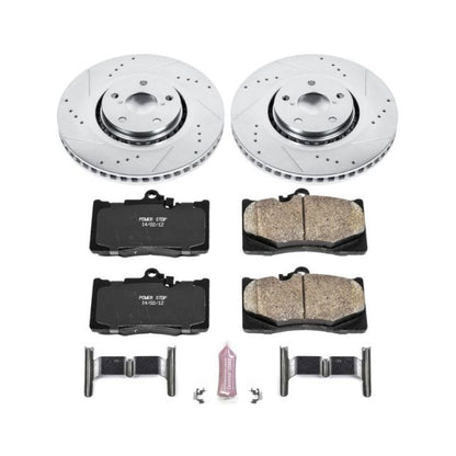 Power Stop 07-11 Lexus GS350 Kit de freno delantero Z23 Evolution Sport