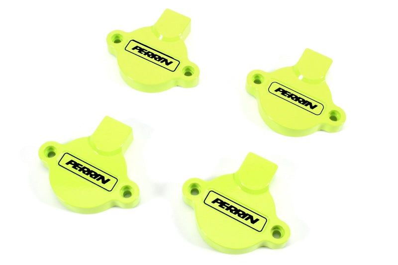 Cubierta de solenoide de leva Perrin 15-22 WRX - amarillo neón
