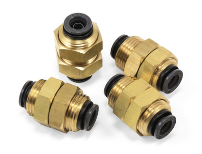 União de anteparo universal de elevação pneumática 3/8 pol. PTC x 3/8 pol. PTC-DOT
