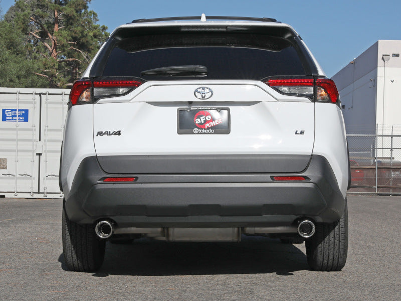 aFe Power 19-21 Toyota RAV4 L4-2.5L Takeda 304 SS Cat-Back Escape com ponta polida