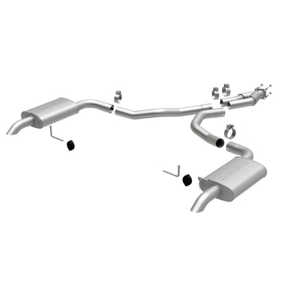 MagnaFlow 75-79 Chevy Corvette V8 5.7L Doble salida trasera dividida Acero inoxidable Cat-Back Perf Escape