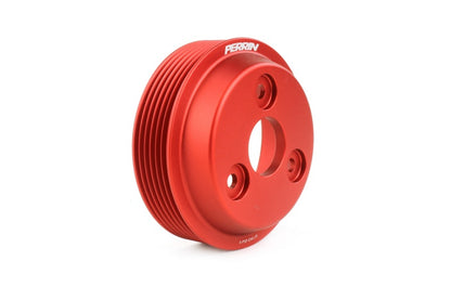 Perrin 15-21 Subaru WRX leve polia da bomba de água - vermelho