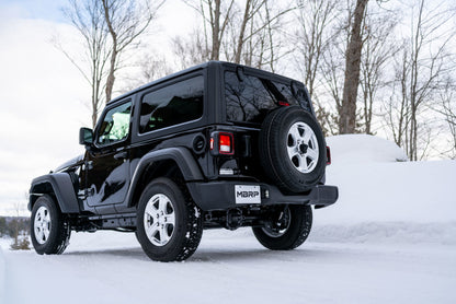 MBRP 18-20 Jeep Wrangler JL 2.5in Salida trasera única Cat Back Escape - T304
