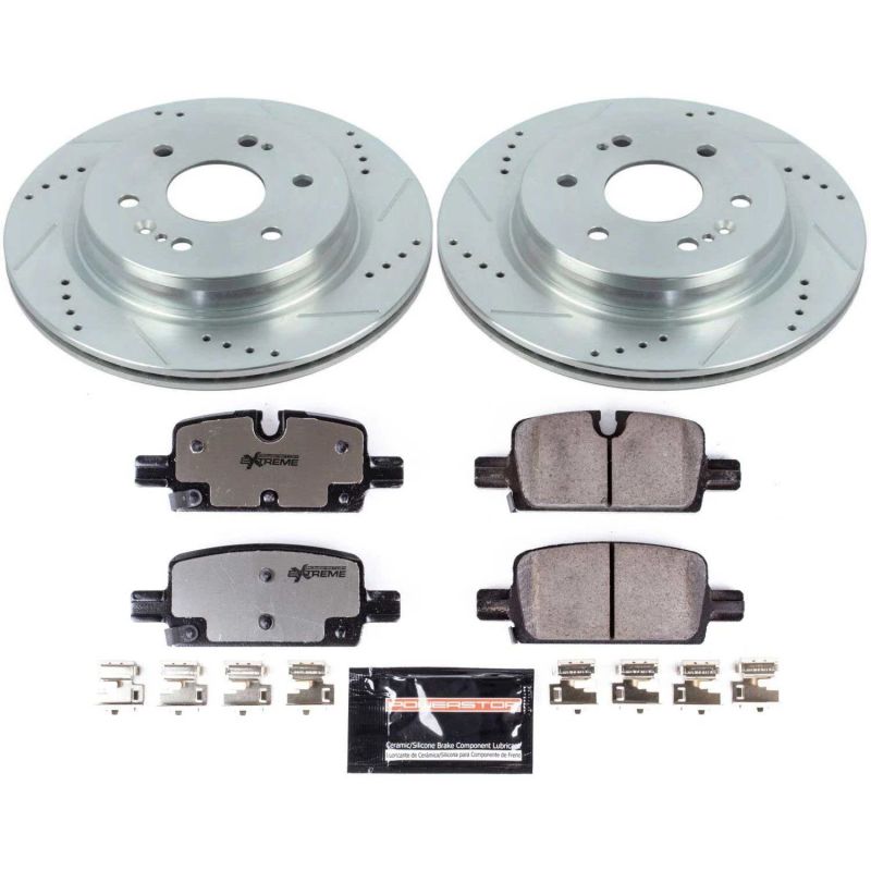 Power Stop 2019 Chevrolet Silverado 1500 traseiro Z36 kit de freio para caminhão e reboque