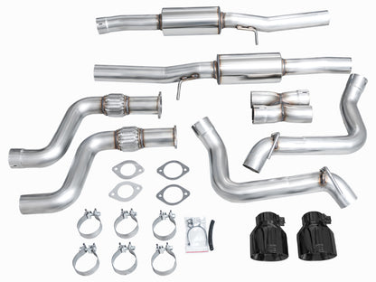 AWE Tuning 2023 Nissan Z RZ34 RWD Track Edition Cat-Back Exhaust System w/ Diamond Black Tips