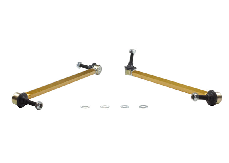 Barra estabilizadora frontal Whiteline 10+ Chevy Camaro FR Coupe - Link Assy H/D Adj Steel Ball (360mm C a C)