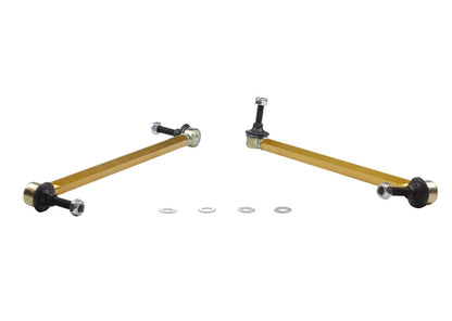 Barra estabilizadora frontal Whiteline 10+ Chevy Camaro FR Coupe - Link Assy H/D Adj Steel Ball (360mm C a C)