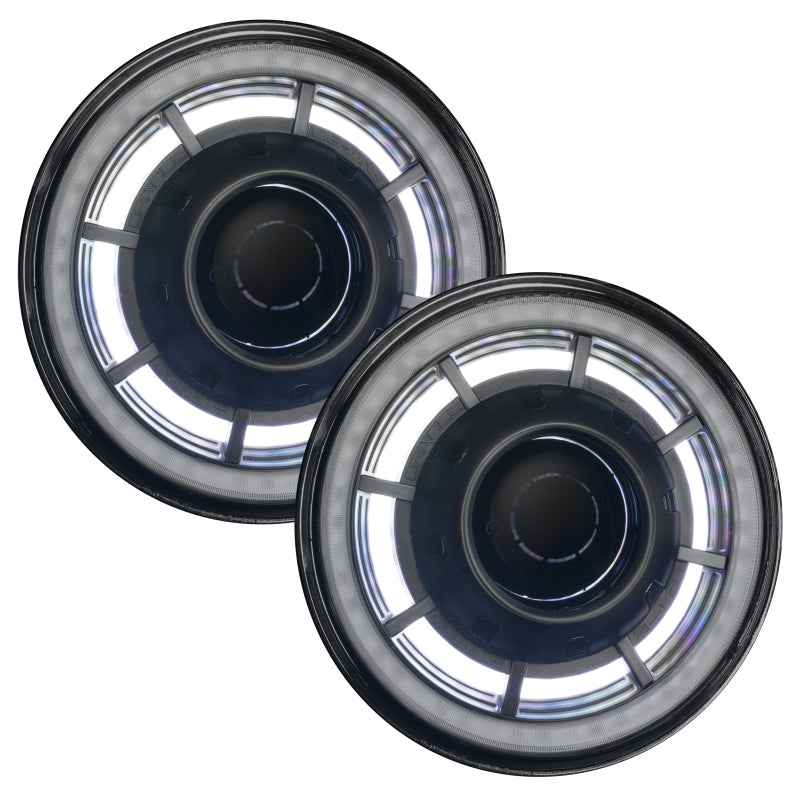 Oracle Oculus 7in ColorSHIFT Bi-LED Projector Headlights for Jeep Wrangler JK