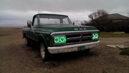 Oracle Pre-Installed Lights 5.75 IN. Sealed Beam - Red Halo