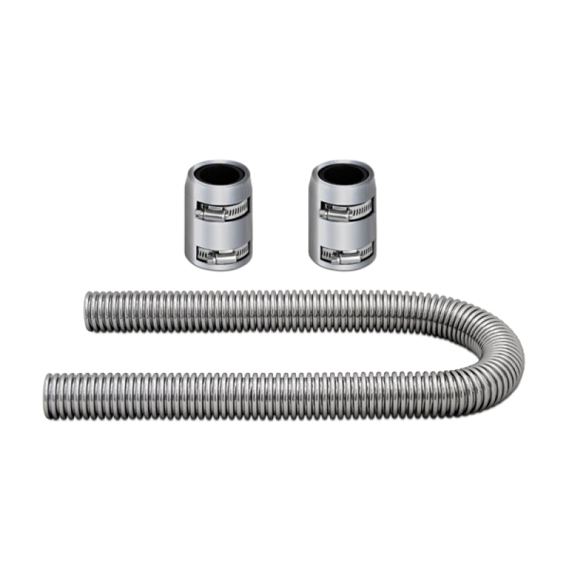 Kit de manguera de radiador flexible universal Mishimoto cromo