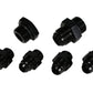 Aeromotive A4 Regulator Fitting Kit (for two (2) carbs) (4) AN-06/(1) AN-10/(1) AN-10 Plug)