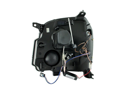 ANZO 2007-2014 Gmc Yukon Projetor Faróis com Halo Preto (CCFL)