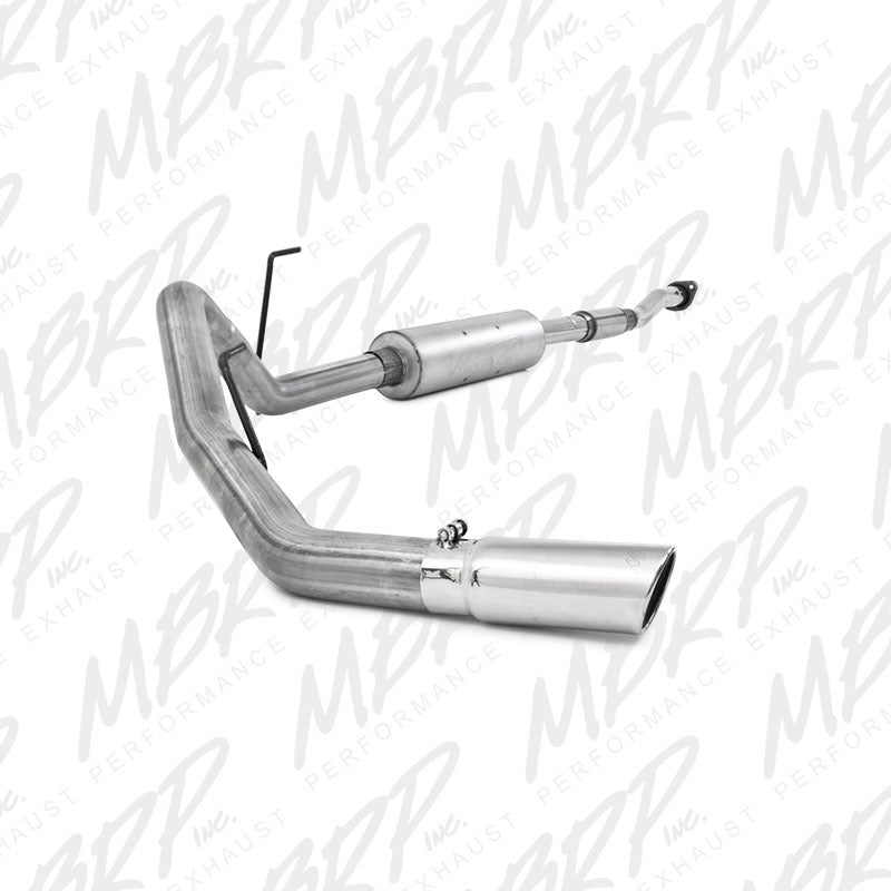 MBRP 11-12 Ford F150 3in Cat Back Single Side Exit Alum Sistema de escape