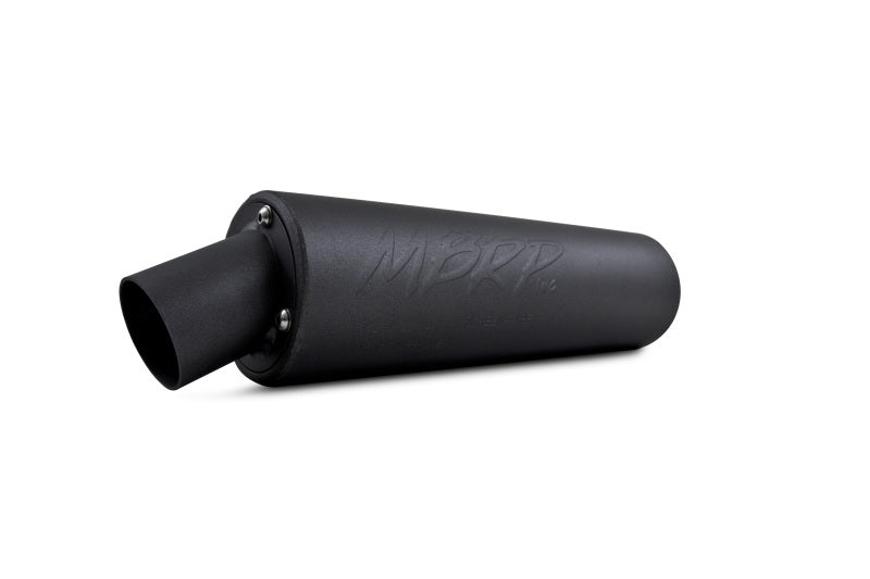 Silenciador utilitario universal MBRP - Negro