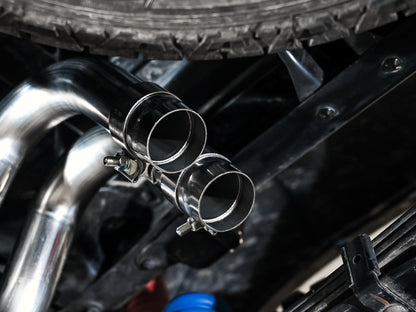 Escape AWE 16-22 Toyota Tacoma 0FG Catback c/ BashGuard - ponteiras duplas pretas Diamond