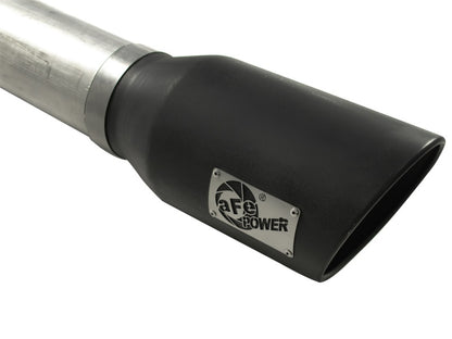Exaustores aFe Atlas DPF-Back Aluminized Steel Exhaust Dodge Diesel Trucks 07.5-12 L6-6.7L Black Tip