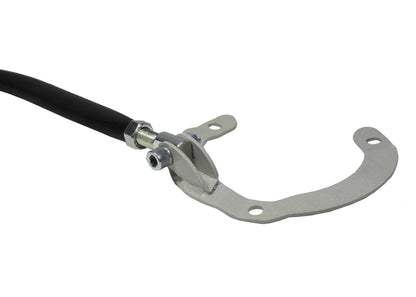 Whiteline 08+ Subaru STi/ WRX Hatch Soporte de torre de puntal ajustable delantero