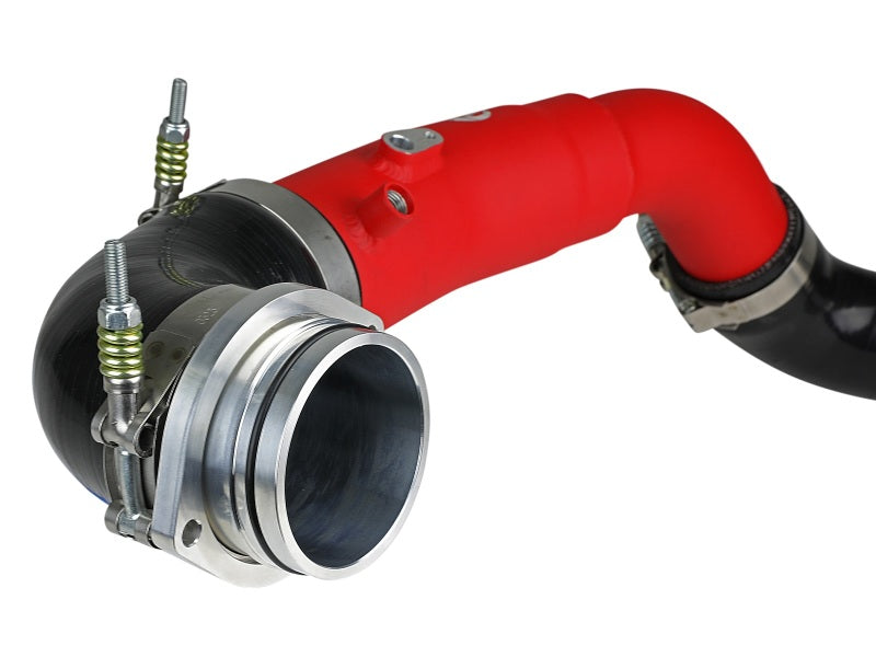 aFe 2020 Toyota Supra 3.0L 3in Tubo de intercooler rojo - Caliente