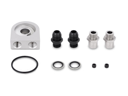 Kit de resfriador de óleo Mishimoto universal de 19 fileiras - preto