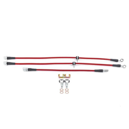 Power Stop 95-04 Toyota Tacoma dianteiro e traseiro SS kit de mangueira de freio trançado