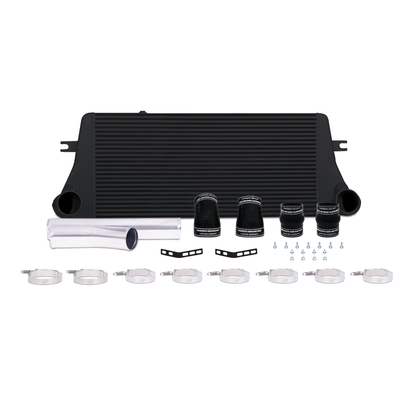 Kit de intercooler Mishimoto 94-02 Dodge Ram 2500 5,9L Cummins com tubos (preto)