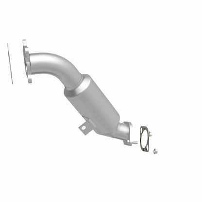 MagnaFlow Direct Fit Catalytic Converter 08-09 Subaru STi front OEM