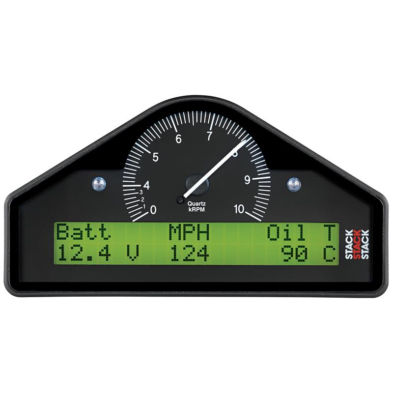 AutoMeter - STREET DASH, BLK, 0-4-10K RPM (PSI, DEG. C, MPH)  (ST8130-F-UK)
