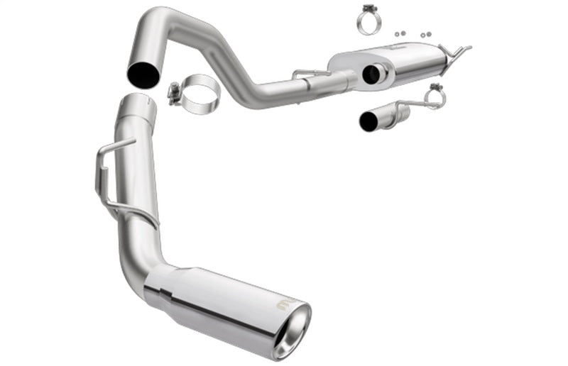 MagnaFlow CatBack 18-19 Ford Expedition V6 3.5L Gas 3in Escape de acero inoxidable pulido