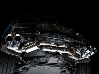 Escape AWE Tuning 2020 Chevrolet Corvette (C8) Touring Edition - Quad Chrome Silver Tips