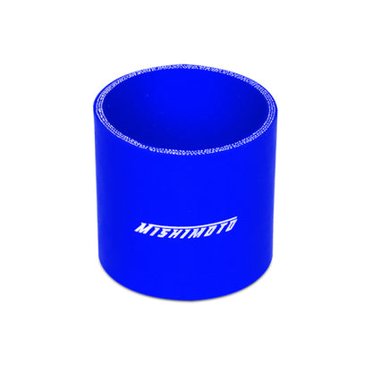 Acoplador recto azul de 2,5 pulgadas Mishimoto