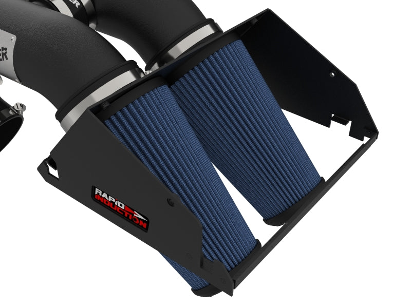 Sistema de admissão de ar frio aFe Rapid Induction Pro 5R 21-22 Ford F-150 Raptor V6-3.5L (tt)