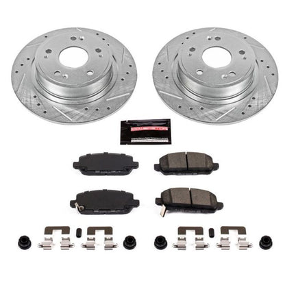 Kit de freio esportivo traseiro Power Stop 16-18 Honda HR-V Z23 Evolution