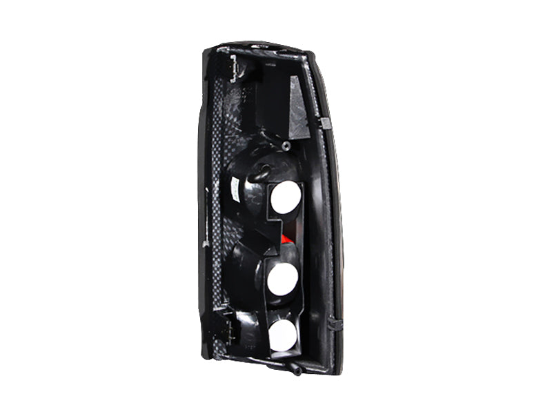ANZO 1999-2000 Cadillac Escalade Lanternas traseiras preto estilo 3D