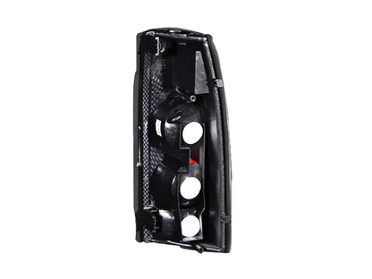 ANZO 1999-2000 Cadillac Escalade Lanternas traseiras preto estilo 3D