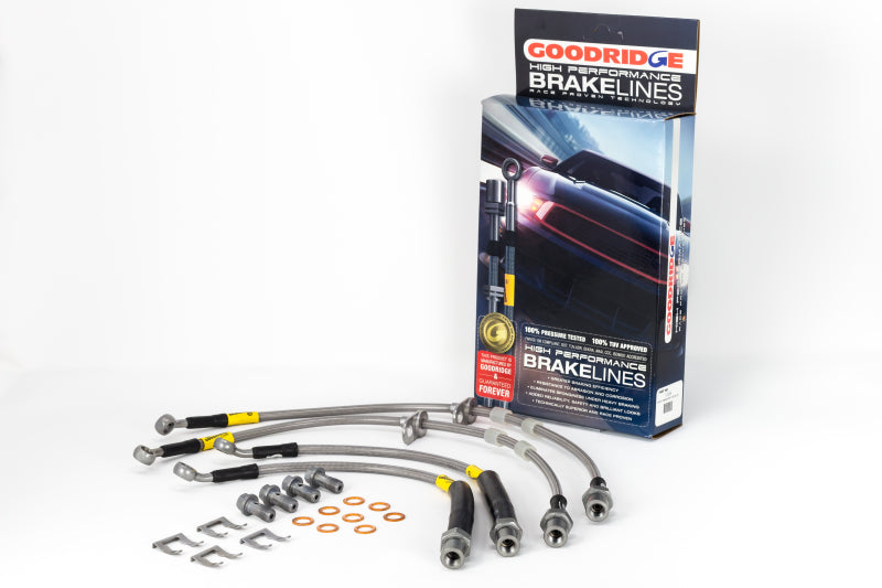 Goodridge 16-17 Chevrolet Camaro ZL1/SS (Excl. 1LE Pkg.) Modelos com pinças Brembo SS Brake Lines